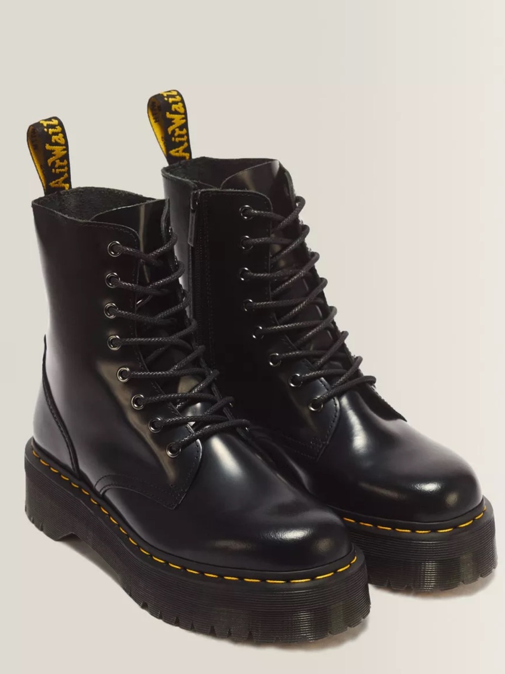 JADON BOOT SMOOTH LEATHER PLATFORMS